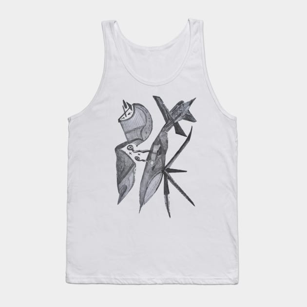 Helicopter Tank Top by hotienda